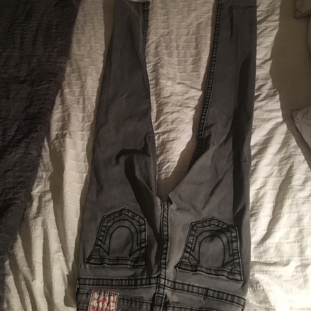 True Religion grey jeans