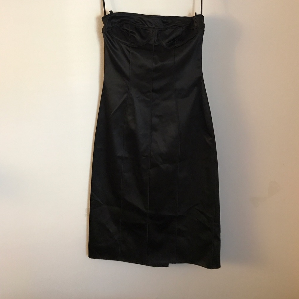 Dolce & Gabbana Bustier Black Dress