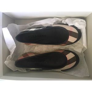 Girls *BURBERRY* Parade ballerina flats