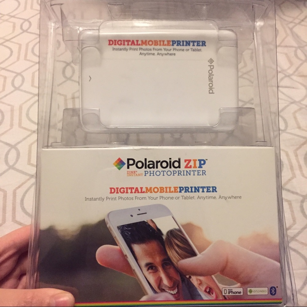 Polaroid mobile printer