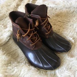 RELIST - Sperry Topsider Duck Boots (sz 8)
