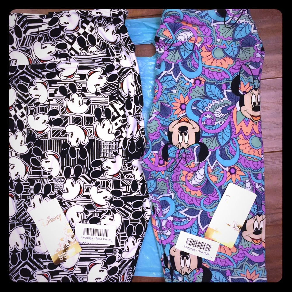 Disney Lularoe Leggings Lot!
