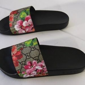 Gucci Floral Slides