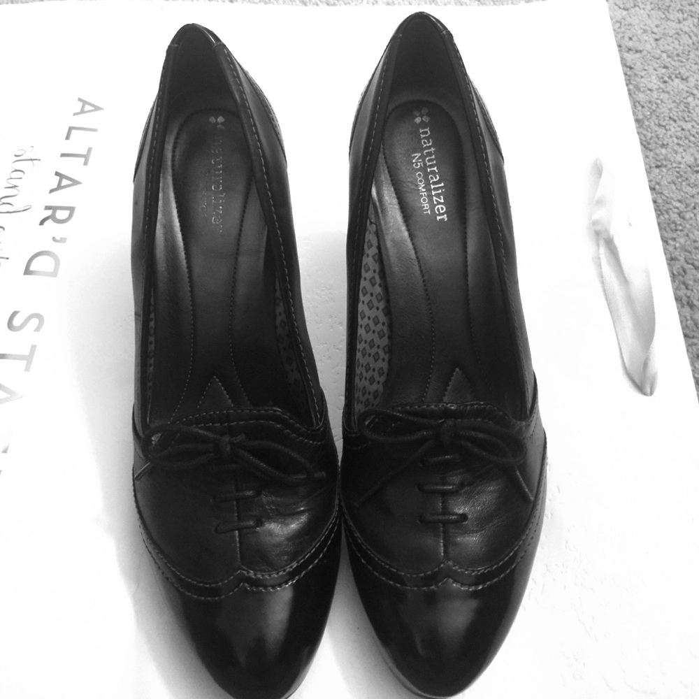 leather heels