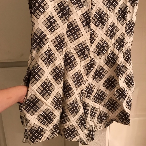 💌 SOLD 💌 Plaid Playsuit With Pockets - Picture 5 of 6