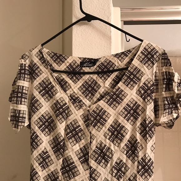 💌 SOLD 💌 Plaid Playsuit With Pockets - Picture 6 of 6