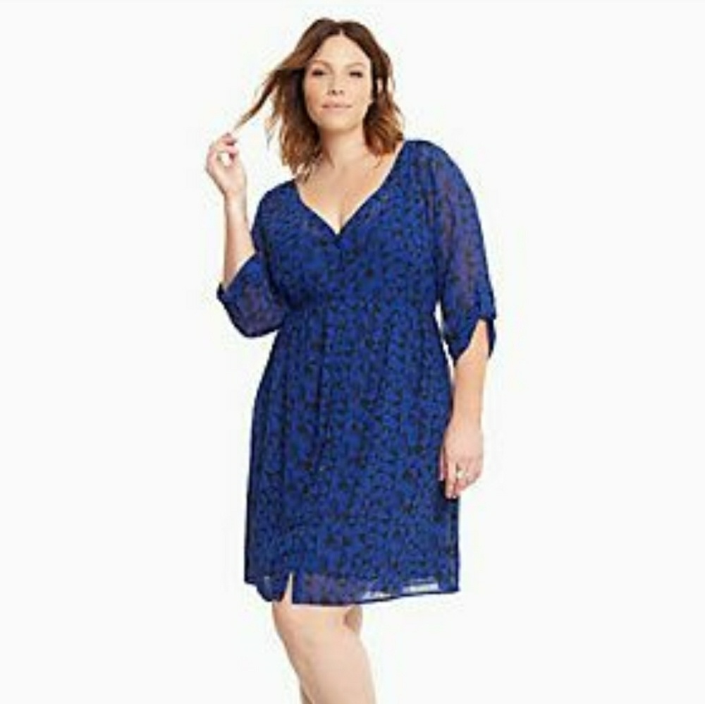 ♦️SOLD♦️NWT-Torrid chiffon dress