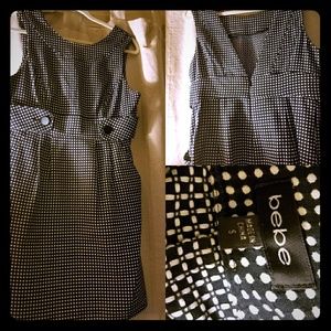 Charming bebe dot dress ~with pockets!~