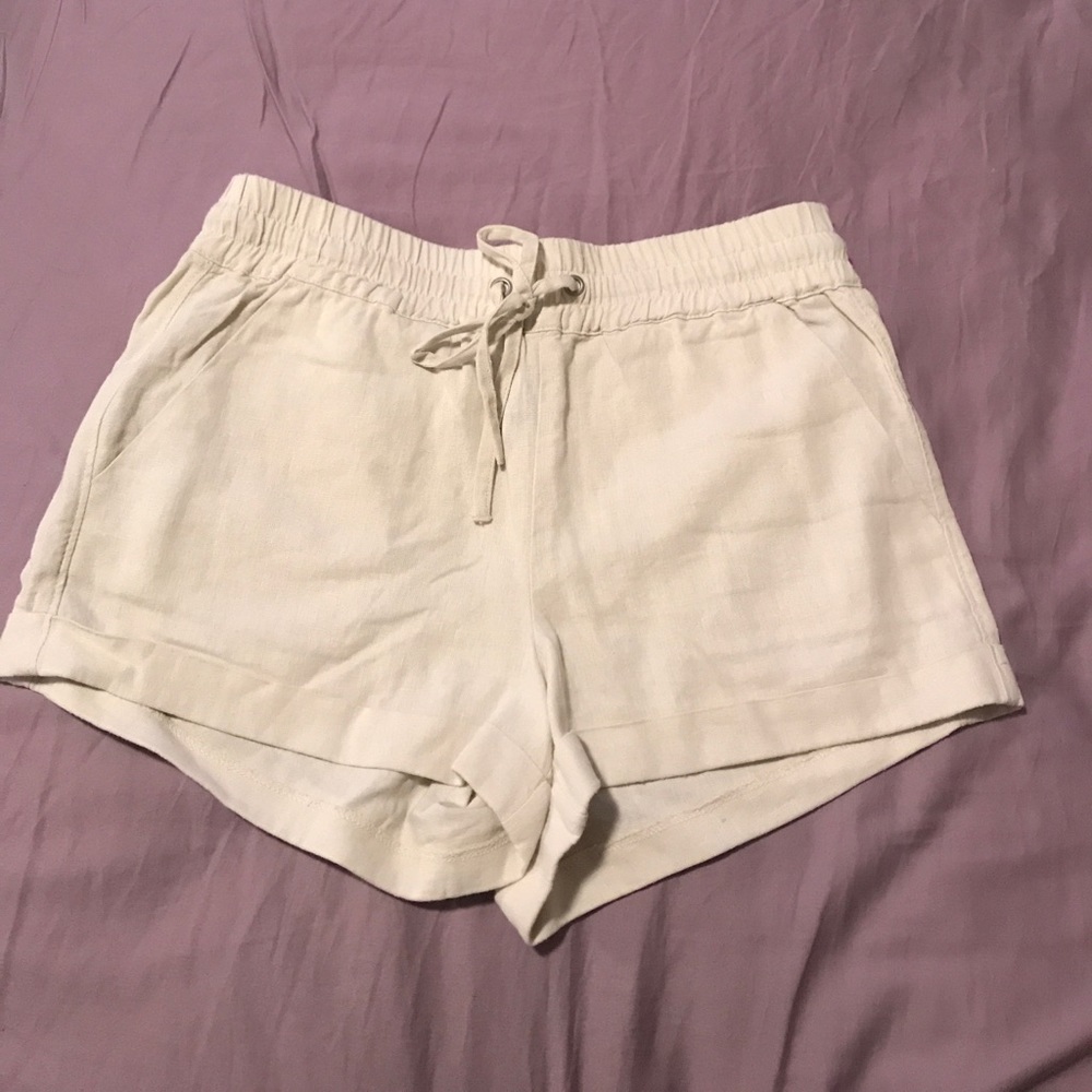 Tan Cloth Shorts