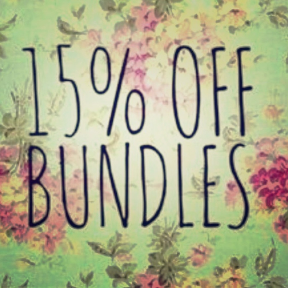 15% off 2+ bundles