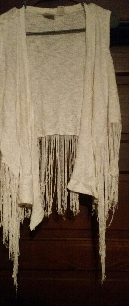 No sleeve cardigan
