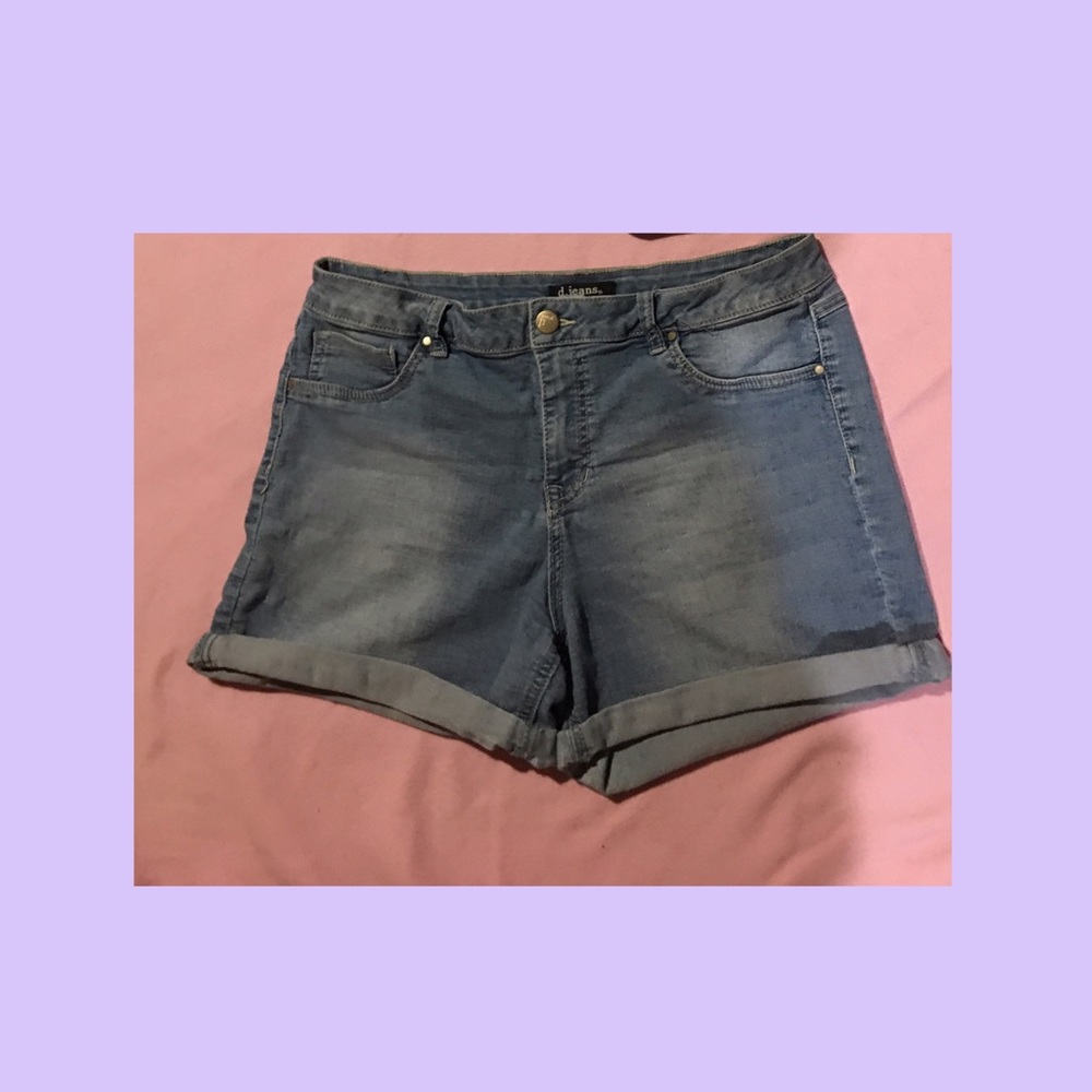 Plus size shorts.