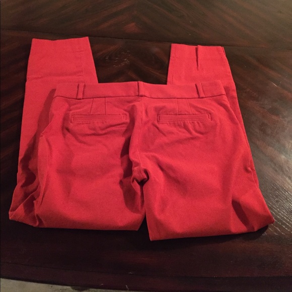 Red work pants - Picture 2 of 3