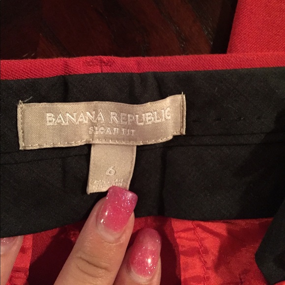 Red work pants - Picture 3 of 3