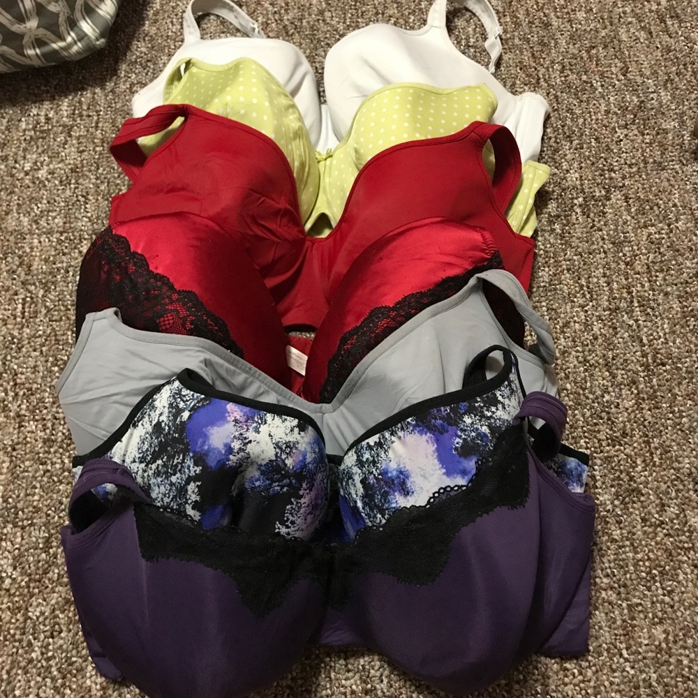 Size 44 DDD Lane Bryant Bras