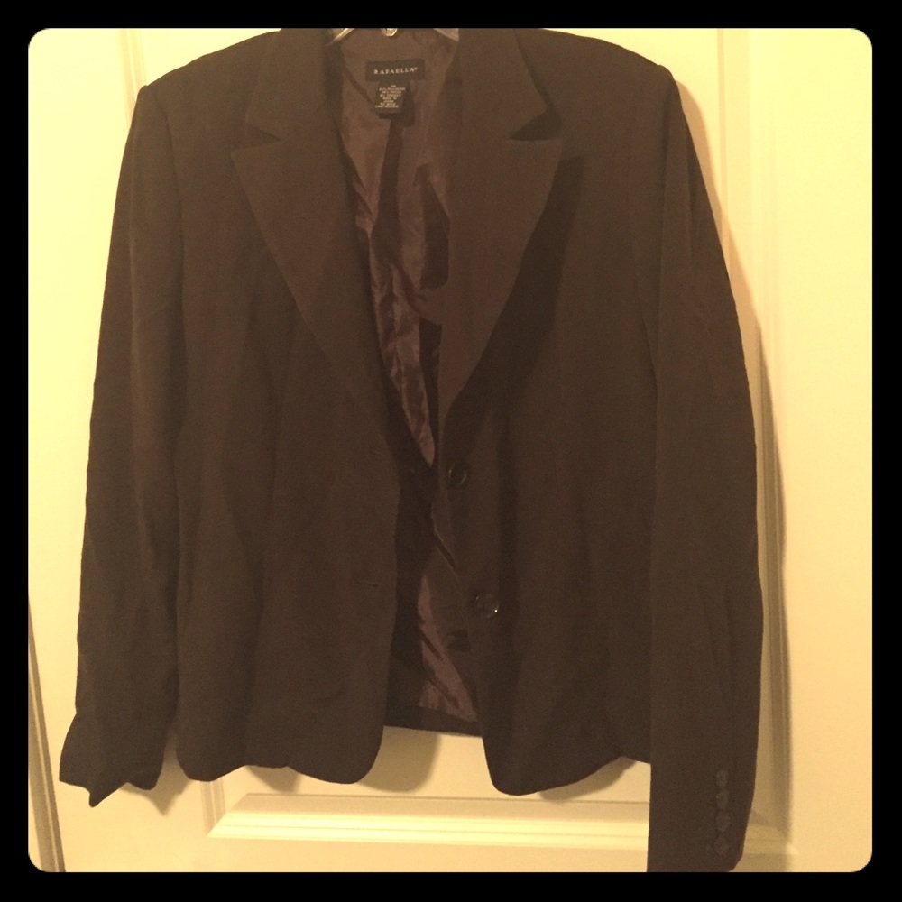 Brown blazer