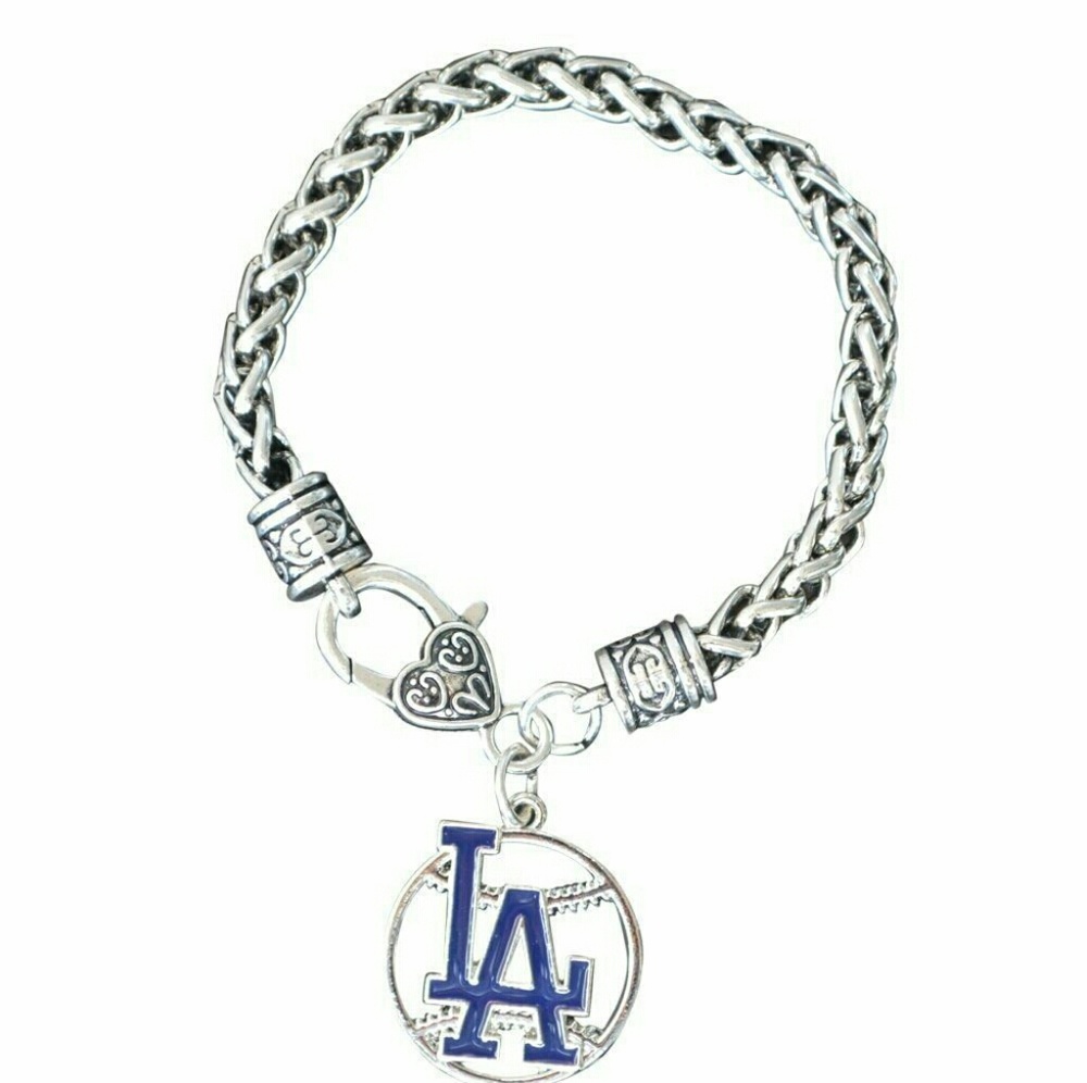 LA Dodgers Charm Bracelet