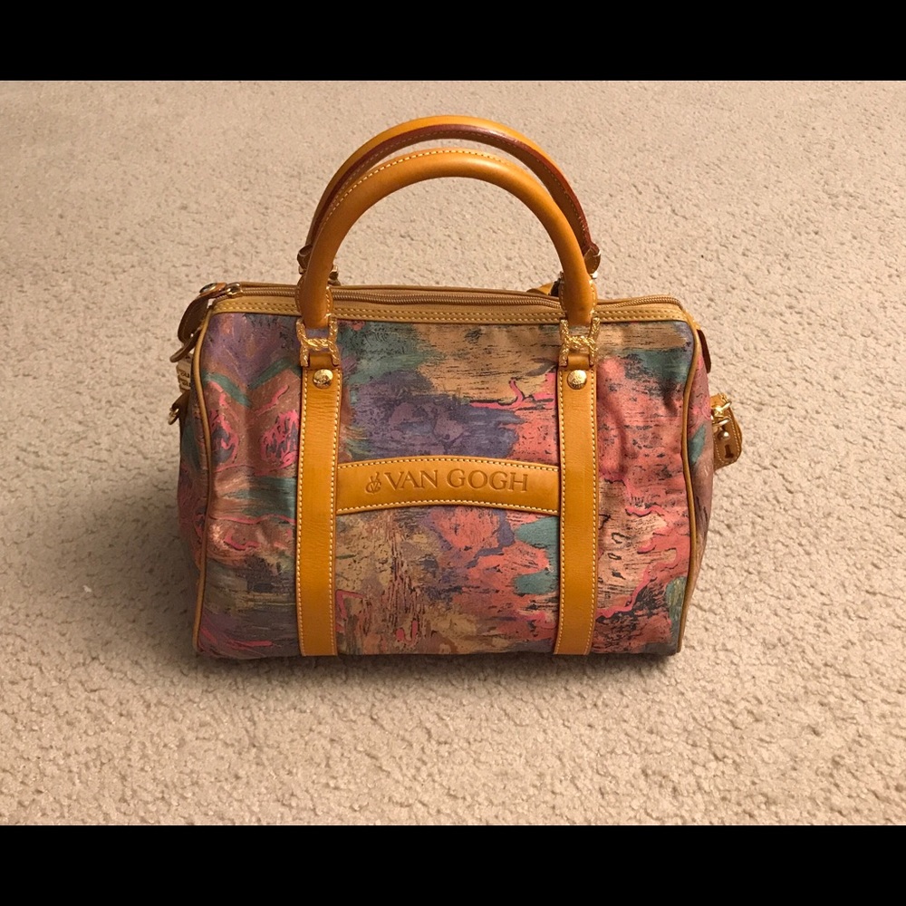 Vincent Van Gogh Multi-color Handbag
