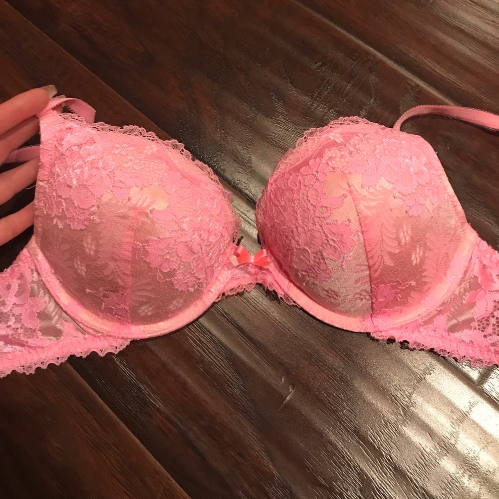 Pink Dream Angels lace bra