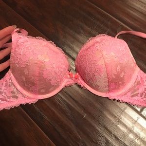 Pink Dream Angels lace bra