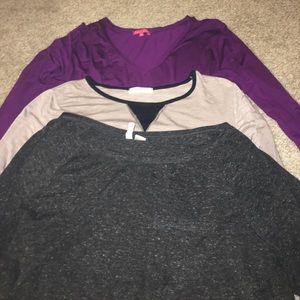 Woman's long sleeve tshirt bundle