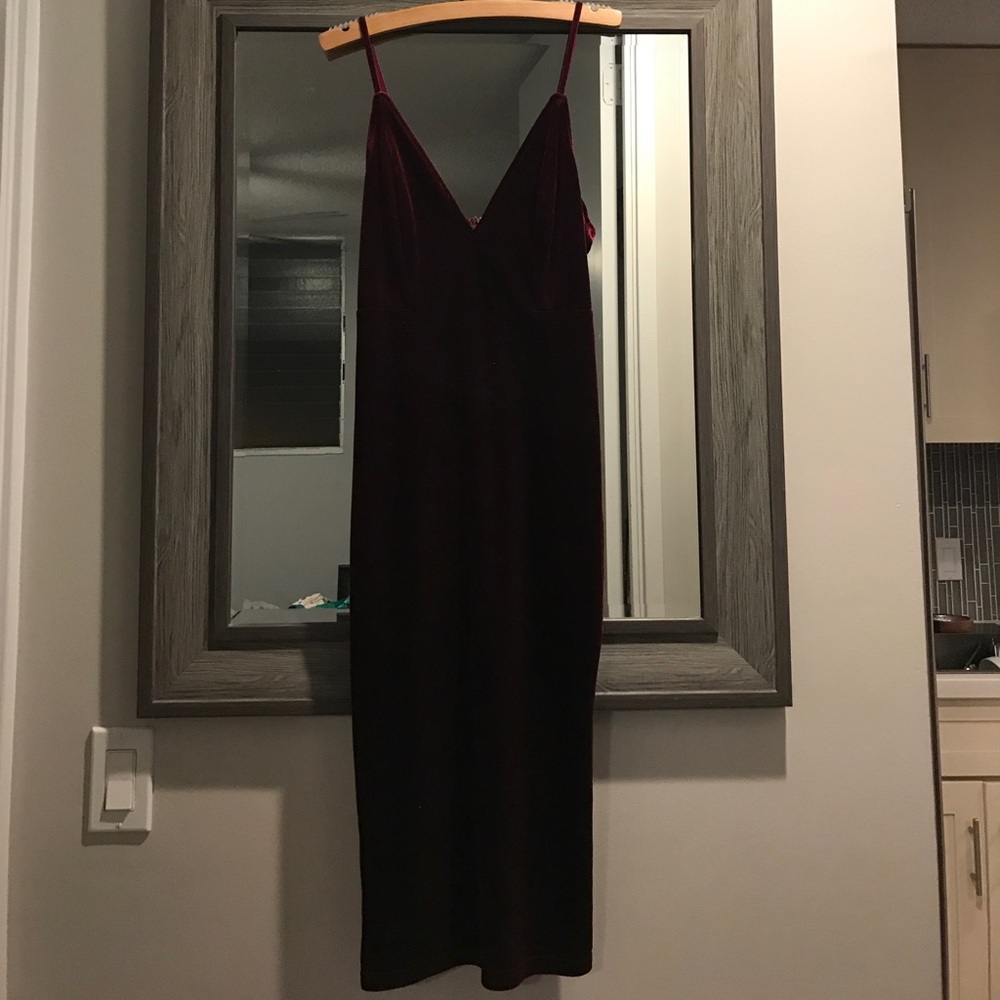 Ekattire velvet dress sz M