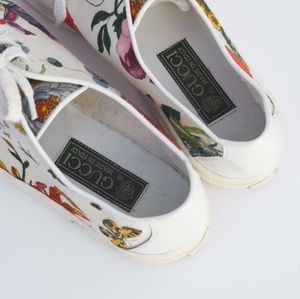 RARE Gucci Flora Tennis Shoes Trainers Authentic