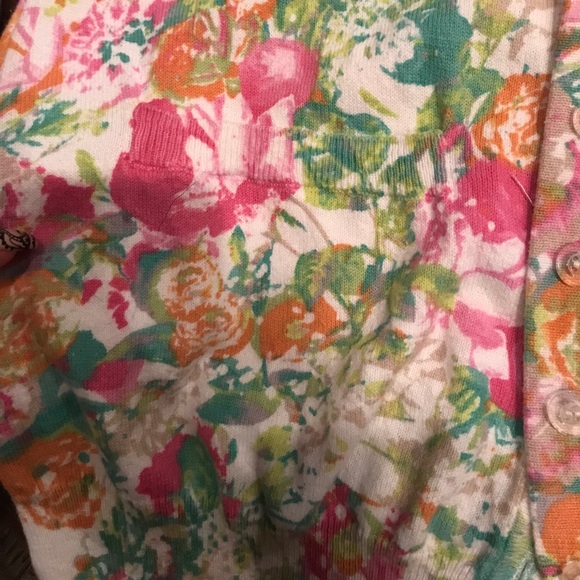 Unique flower print cardigan - Picture 2 of 4