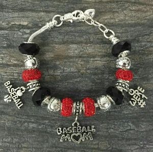 Baseball Mom Bracelet- Baseball Jewelry For Moms