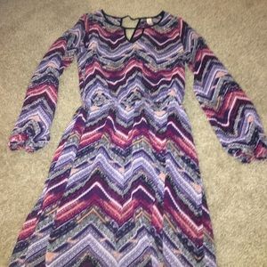 Woman's long sleeve dress