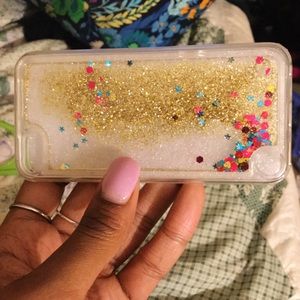 ✨🌟iPhone 5 / iPod Touch water glitter case