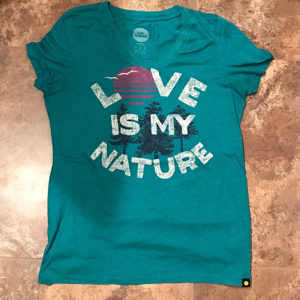 Life Is Good 😎 women's tee, M