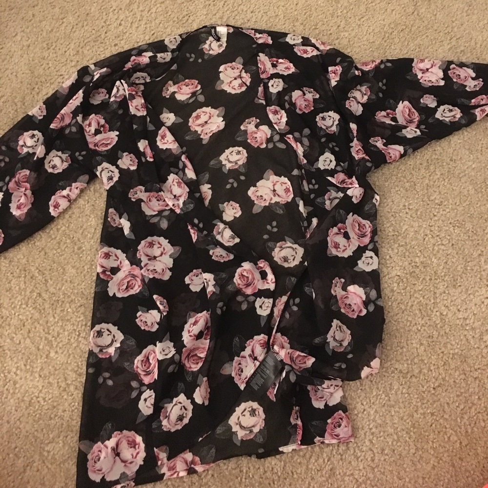Floral kimono