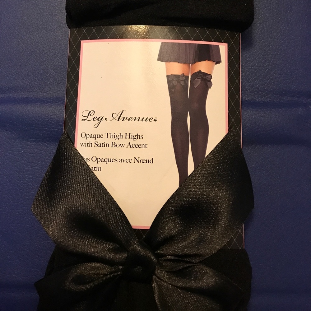 High Thighs w/ Satin Bows