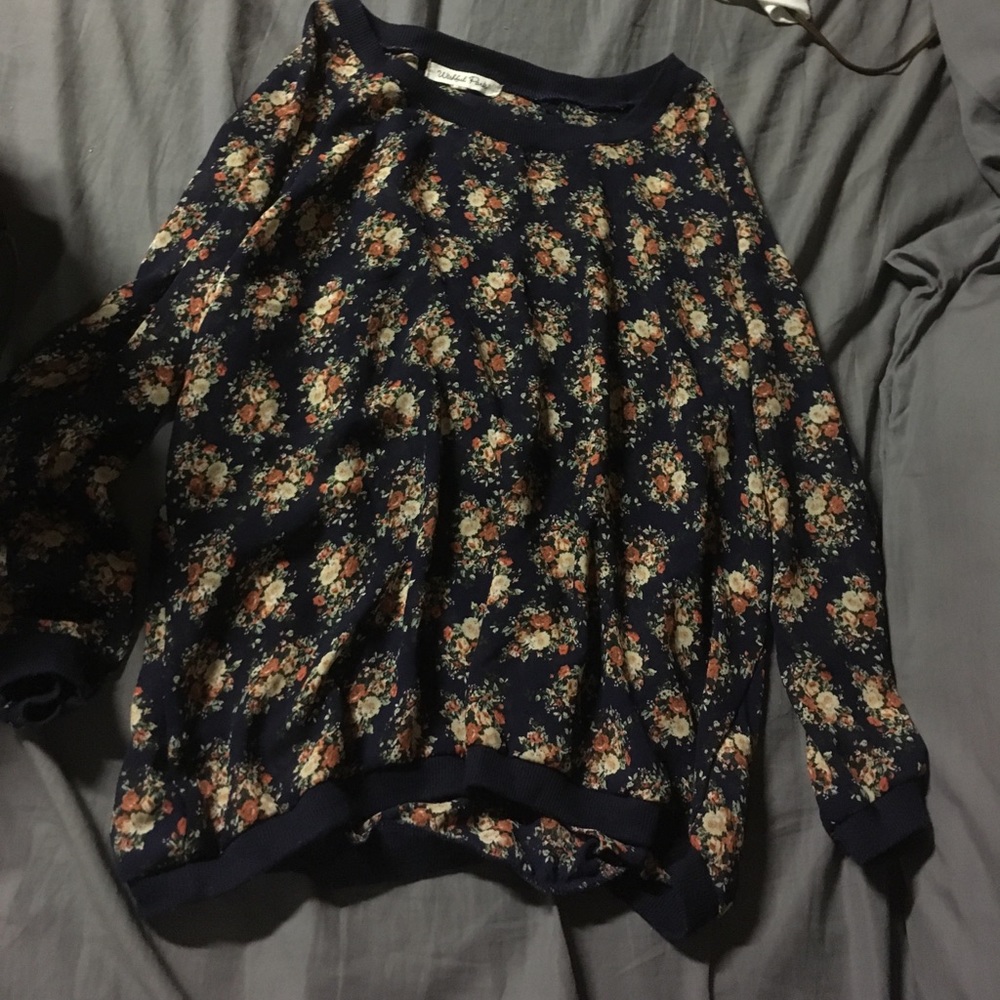 Floral blouse