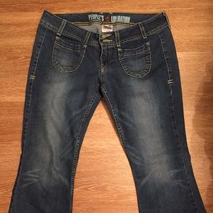 People's liberation bell bottom jeans