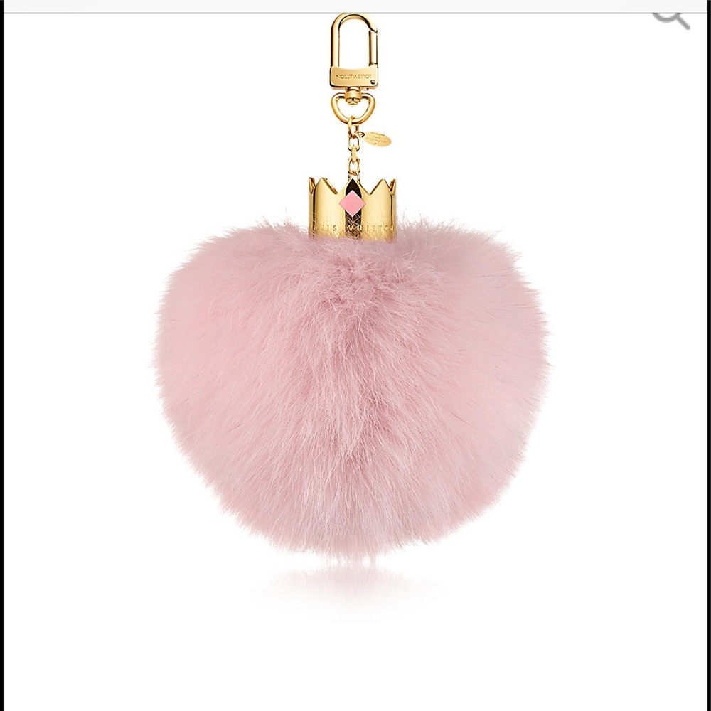 Louis Vuitton pink charm