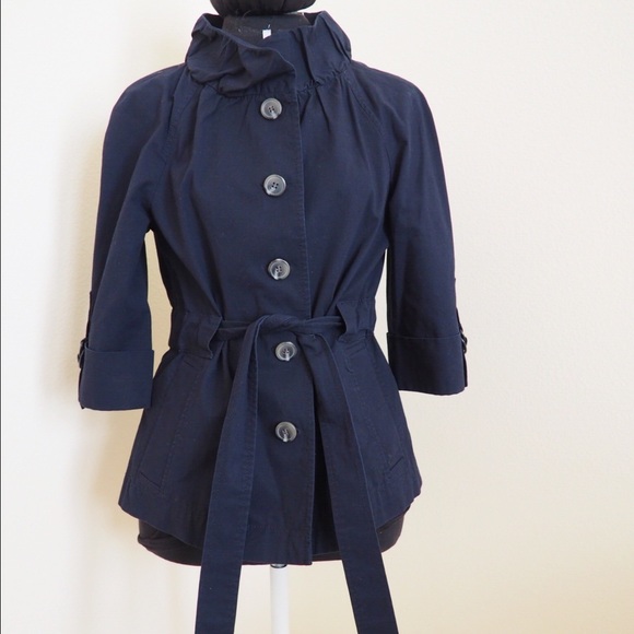 LOFT Jackets & Blazers - LOFT Navy Buttoned Jacket