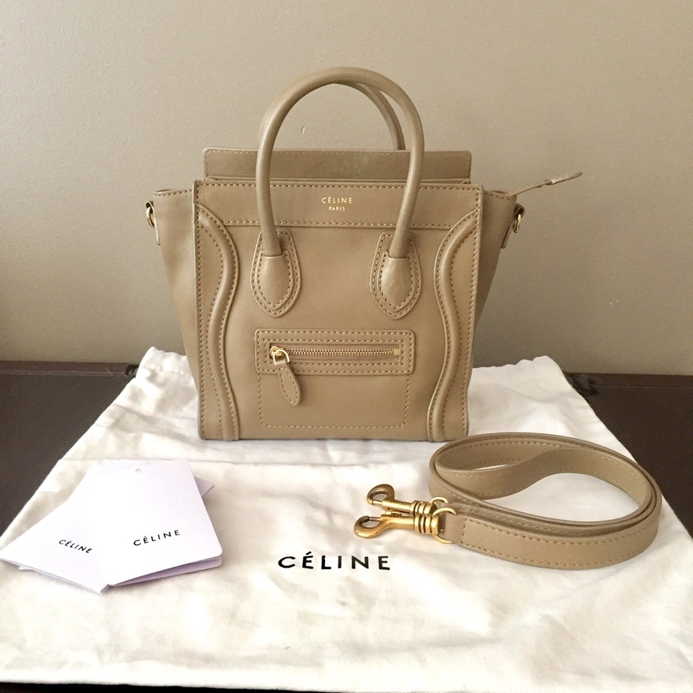 ⛔️ SOLD ⛔️ Celine Nano Luggage Tote