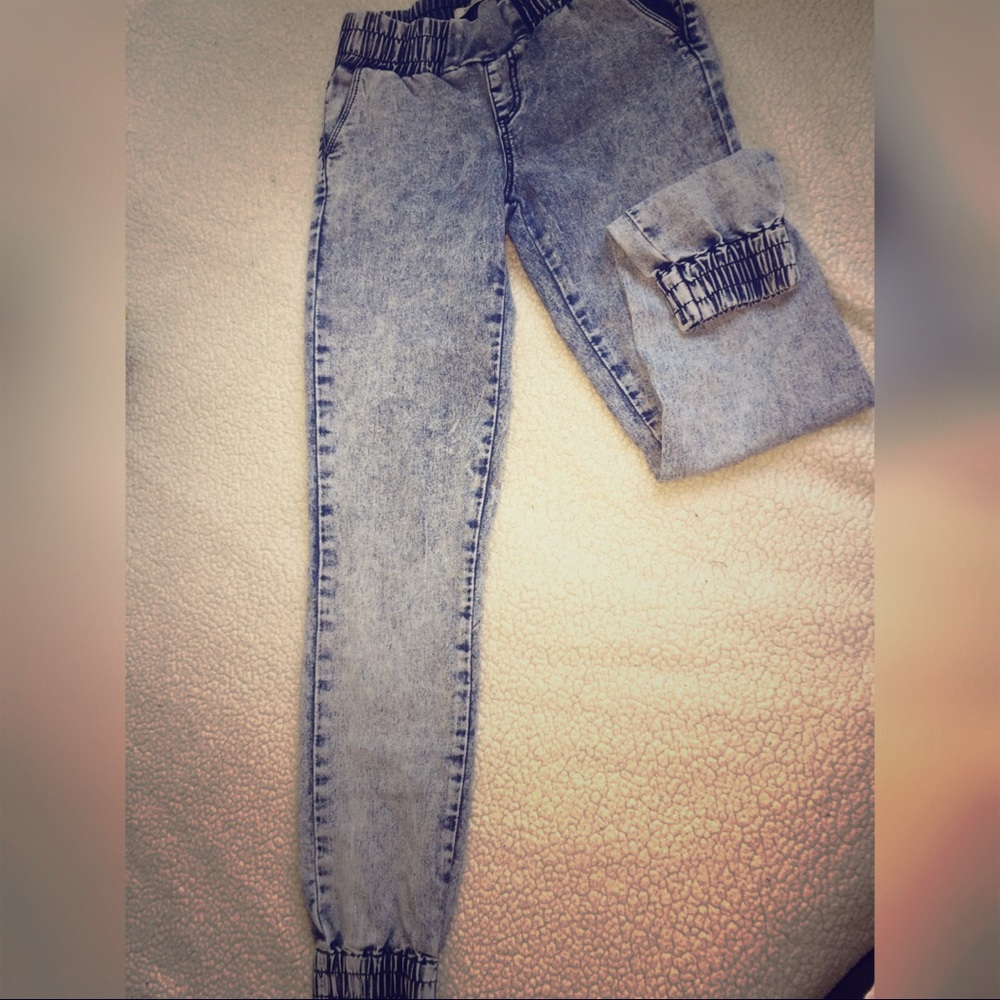 acid wash joggers