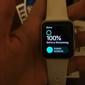 APPLE WATCH 38MM FIRST EDITION, WHITE SPORTS BAND