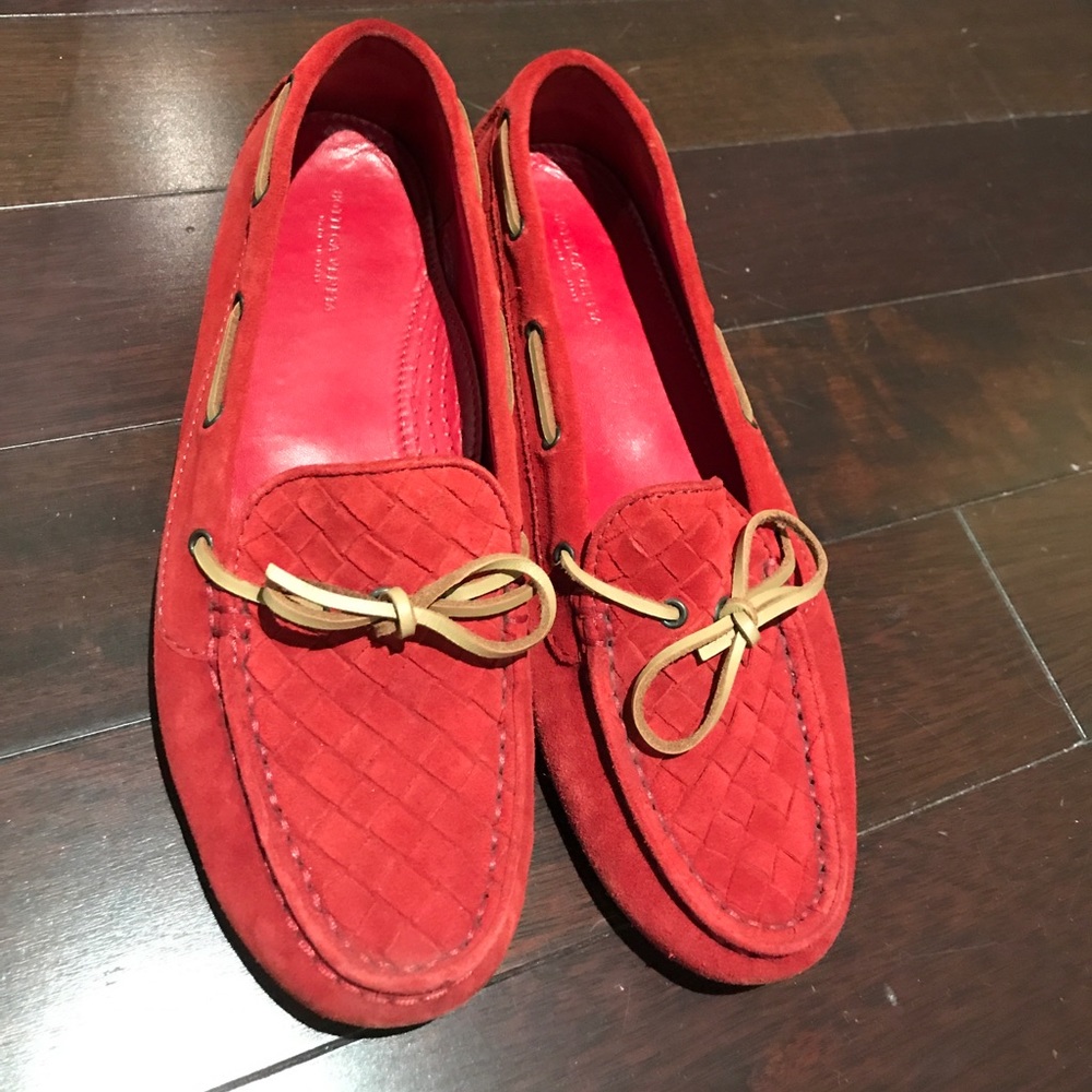 Red chamois flats