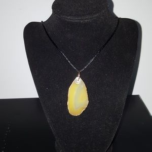 Glass Pendant Necklace
