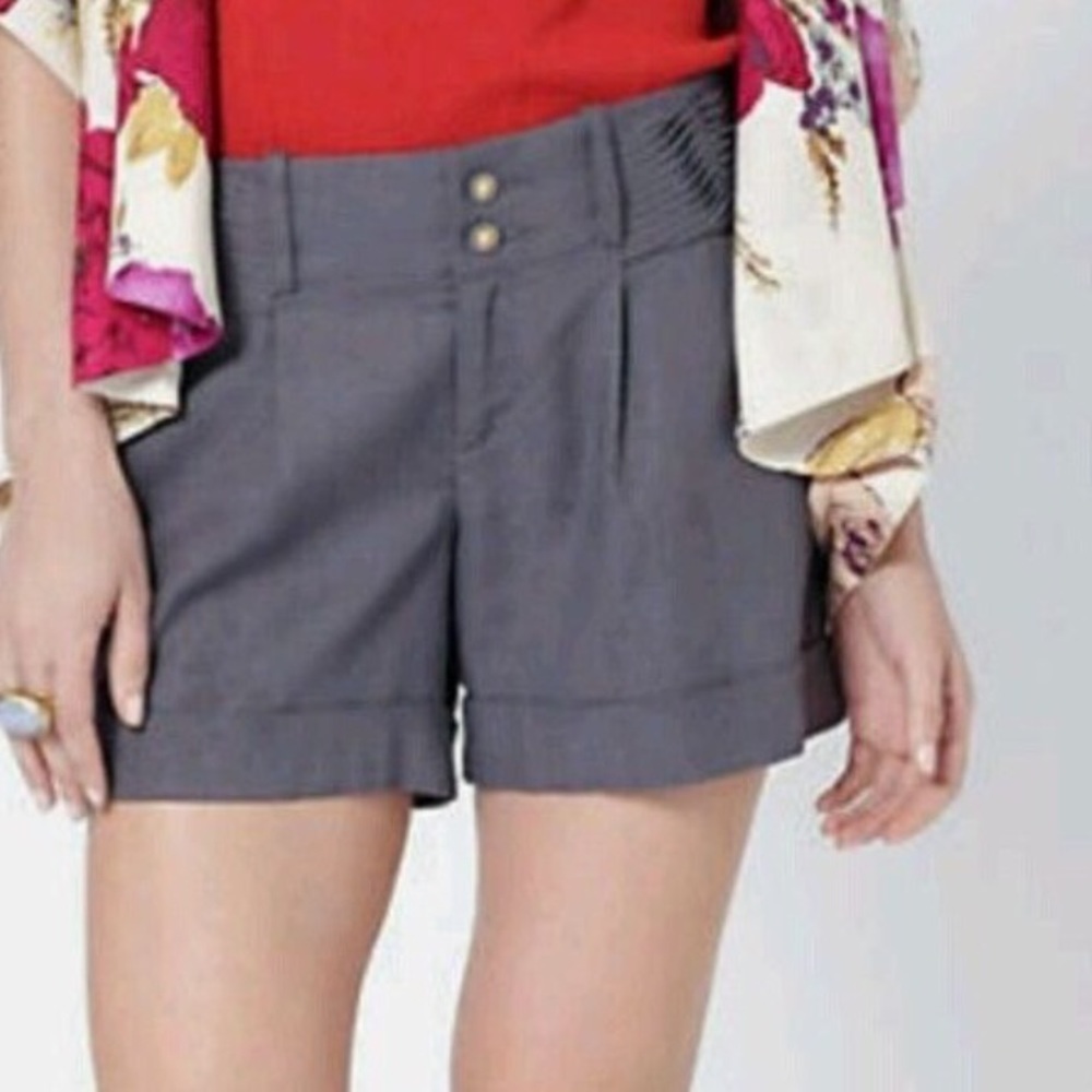 Anthropologie Elevenses Ship Shape Shorts 10
