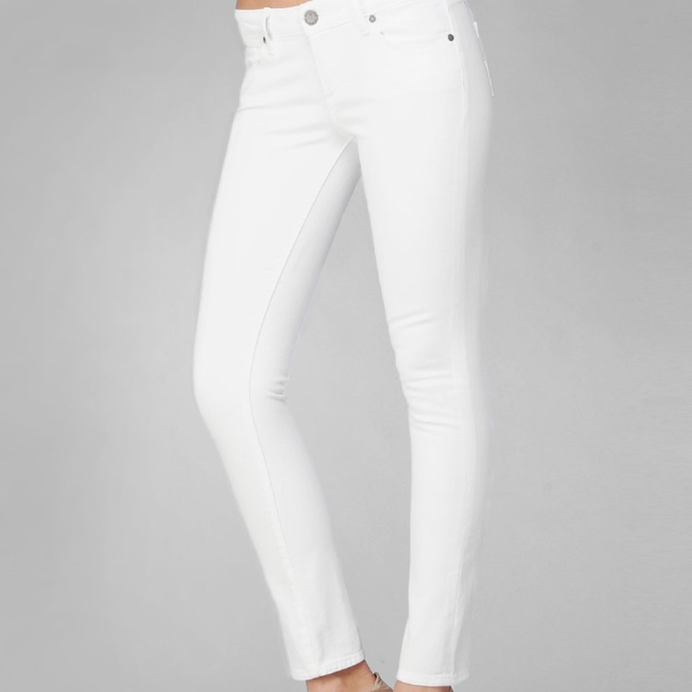 Paige Peg skinny jean in white