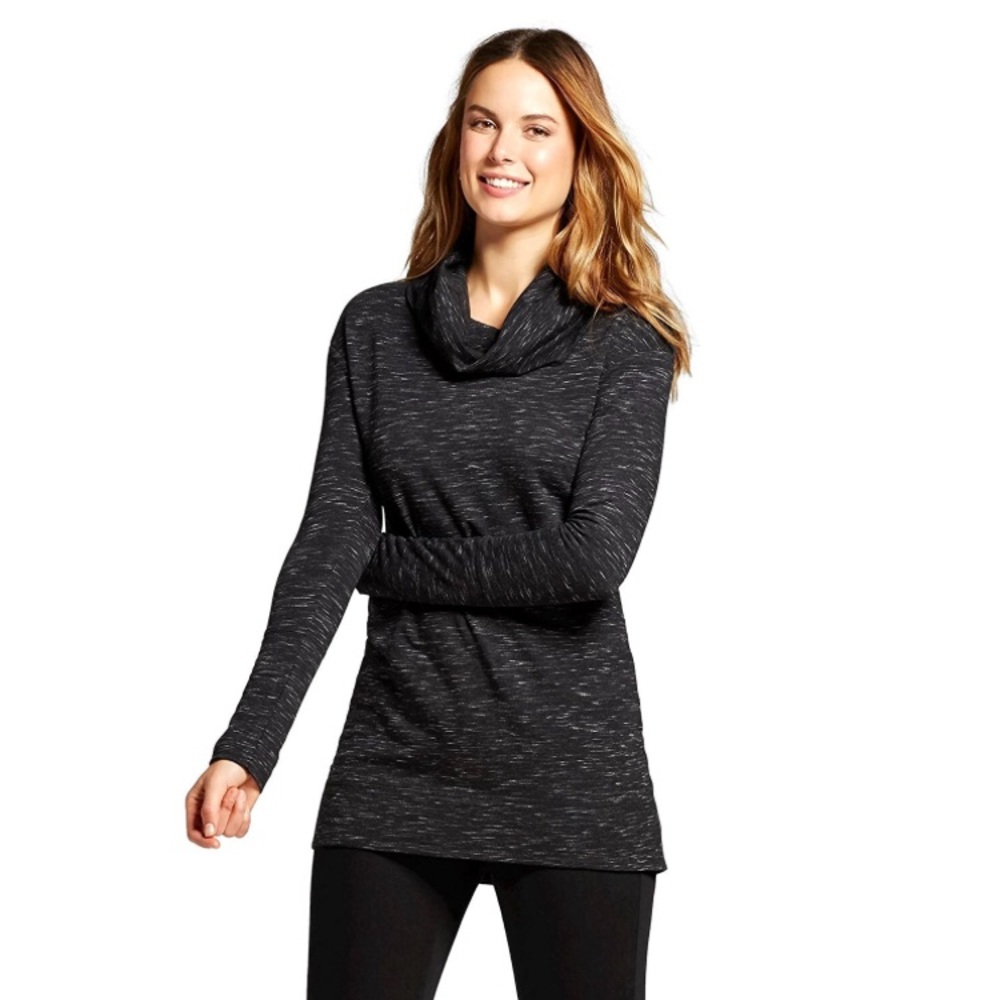 Spacedye Cowl Neck Tunic