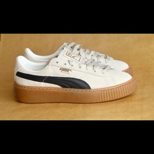Puma women's Suede platform