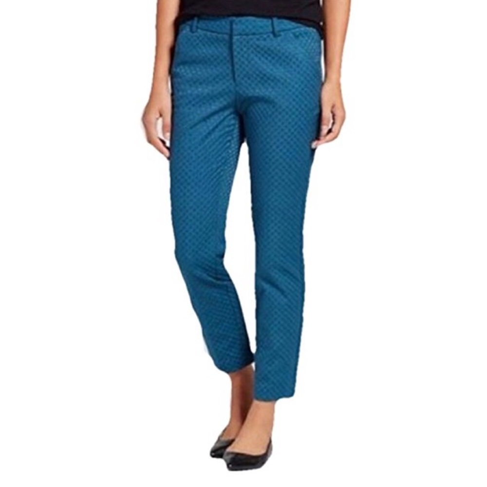 Peacock Ankle Pants (Strech)
