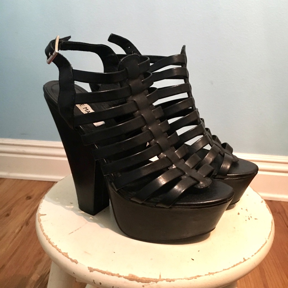 Strappy Steve Madden Chunky Heel