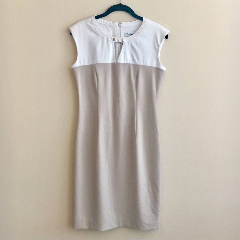 Calvin Klein Keyhole Dress